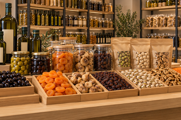 Turkish food and agricultural products including dried fruits and nuts